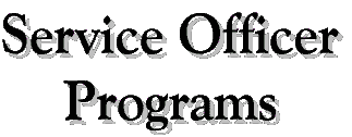 Service Officer Programs